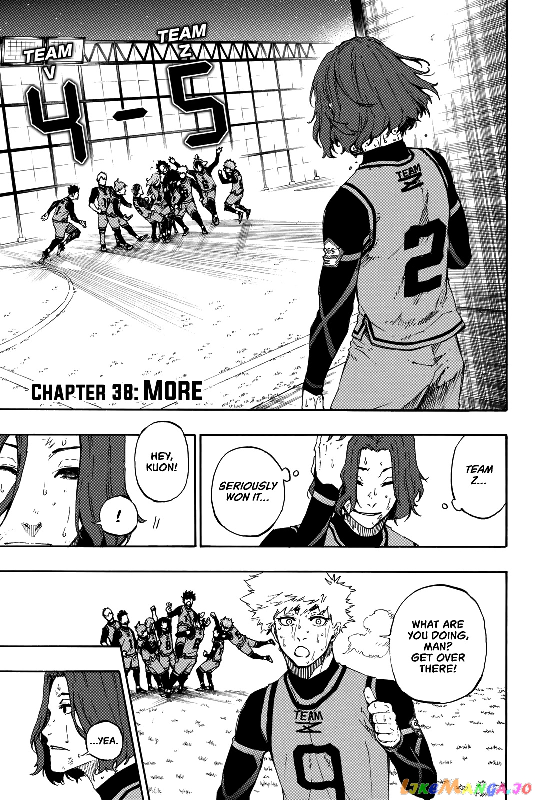 Blue Lock Chapter 38 image 02